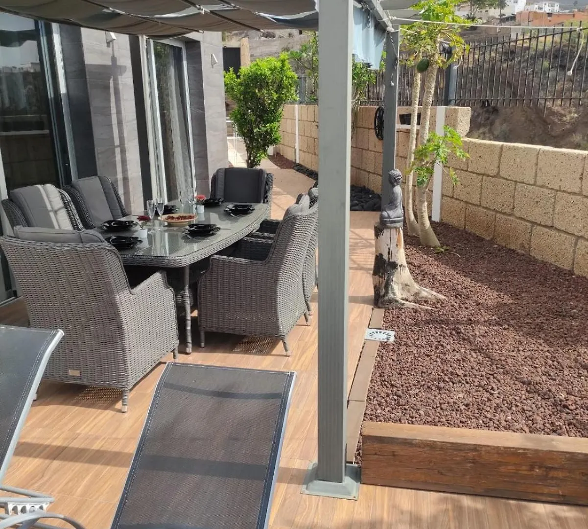 Luxury Villa Sea Views Heated Pool Private Jacuzzi Wifi Bbq Parking Tennis Court Candelaria Spagna